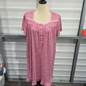 Secret Treasures Pink and White‎ Sleepwear Size 2X